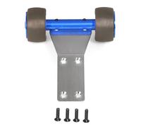 RC Modifications Models For Arrma For Grom HD Bearing Skid Plate Wheelie Bar GRM133H RC Car Model Accessory Assemble Replace Upgrade Parts Modified(Blue)