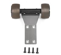 RC Modifications Models For Arrma For Grom HD Bearing Skid Plate Wheelie Bar GRM133H RC Car Model Accessory Assemble Replace Upgrade Parts Modified(Black)