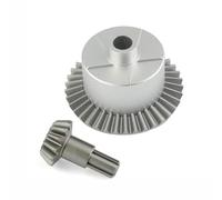 RC Modifications Models For Arrma For Kraton For Senton Big For Rock For Granite For Outcast 4x4 1/10 Metal Diff Case Gear 37T Input 13T Upgrade Parts(Silver)