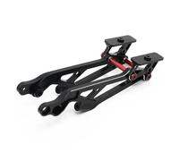 RC Modifications Models For Arrma For Kraton For Typhon 6S 1/8 Aluminum Alloy Wing Mount Heavy Duty RC Car Model Accessory Replace Upgrade Parts(Black1)