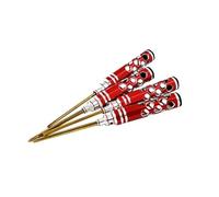RC Modifications Models For DJI Elf FPV For Racing 4pcs Slotted Screwdriver Cross Tip Driver Set 3/4 Multi Axis Drone Hand Tools Accessory(Red)