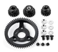 RC Modifications Models For Slash 2WD For Rustler For Stampede 1/10 Steel Spur Gear Transmission Gears Upgrade Parts Model Accessory Assemble(32P 56T)