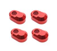 RC Modifications Models For Traxxas 1/5 For X-MAXX 6S 8S 1/6 For XRT Suspension Pin Retainer 7743 Aluminum Alloy RC Car Upgrade Parts Accessories 4pcs(Red)