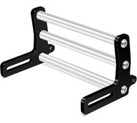 RC Modifications Models For TRX4 For SCX10 1/10 Aluminum Alloy Front Bumper Push Bar Bull Bars Crawler Cars Upgrade Parts RC Model Accessory(Black)