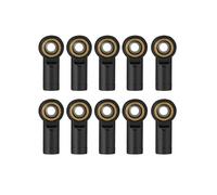 RC Modifications Parts For Axial For SCX10 D90 1/10 10pcs M3 Link Rod End Ball Joint RC Crawler Car Model Upgrade DIY Parts Modified Accessories(Black)