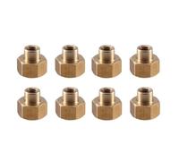 RC Modifications Parts For Axial For SCX24 AX24 1/24 8pcs Brass 5mm 8mm M2 Long Wheel Nut RC Crawler Car Upgrade Parts Modified Accessories DIY Parts(5mm)