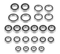 RC Modifications Parts For TRX-4 For Sport 1/10 24Pcs Front Rear Axle Bearings Kit Sealed Bearing Kit RC Crawler Car Upgrade Parts Modified Accessories