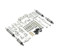 RC Modifications Parts For Wltoys 1/12 12428 A-B-C 12423 12427 For FY-01 FY-02 FY-03 Metal Steering Cup For Swing Arm Body Rod Shock Absorber RC Car Upgraded Spare Parts(Silver)