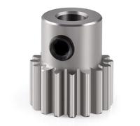 RC Modifications Spare Compatible With 1/10 RC Car Upgrade Parts Replacement Accessories Stainless Steel 0.5M 16T 48P 3.17mm Pinion Motor Gear