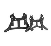 RC Modifications Spare Compatible With ARRMA For Kraton For Outcast 6S 1/8 RC Car Upgrade Parts Carbon Fiber Pattern Shock Tower Mounts Set Front And Rear