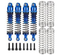 RC Modifications Spare Compatible With ARRMA QUAKE For GROM For GORGON 1/16 RC Car Upgrade Parts 4Pcs Aluminum Alloy Shock Absorber Damper