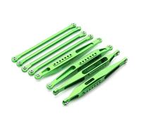 RC Modifications Spare Compatible With Losi For LMT 1/8 RC 4WD Solid Axle Monster Truck Car Upgrade Parts 8Pcs Metal Front And Rear For Chassis Link Set