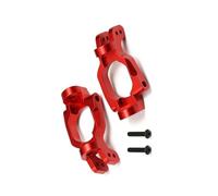 RC Modifications Spare Compatible With MJX For Hyper Go 7303 1/7 RC Car Upgrade Parts 2PC Aluminum Front Axle C Hubs C-shaped For Seat LY191