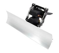 RC Modifications Spare Compatible With Tamiya CW01 Lunchbox Midnight Pumpkin 1/12 RC Car Parts Aluminum Snow Shovel Plow Kit With Servo Motor