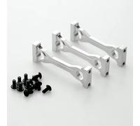 RC Modifications Spare Compatible With Tamiya For Scania For Actros For MAN 1/14 RC Car Upgrade Parts 3pcs Metal Middle For Chassis Mount