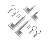 RC Modifications Spare Compatible With Tamiya For Super Clod Buster 1/10 RC Truck Upgrade Parts Aluminum Body Mounts Car Shell Fixing