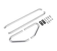 RC Modifications Spare Compatible With Tamiya Grasshopper For Hornet 1/10 RC Car Upgrade Parts Replacement Accessories 1 Set Aluminum Alloy Side Bumper