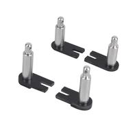 RC Modifications Spare Compatible With Tamiya Midnight Pumpkin CW-01 1/10 RC Car Upgrade Parts Replacement Accessories 1set Aluminum Body Mounts