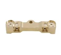 RC Modifications Spare Compatible With YIKONG YK6101 6X6 1/10 RC Car Upgrade Parts Replacement Accessories Brass Front Beam Stand Bumper Mount