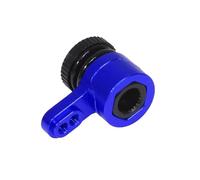 RC Modifications Spare For Arrma For Granite For Grom For Typhon For Grom For Losi For Mini For Lmt 1/18 Upgrade Parts Accessories Metal 25T Servo Arm Servo Saver Set(Blue)