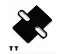 RC Modifications Spare For Traxxas For TRX4 For Slash For Arrma 3S 4S For Kraton For Outcast For Granite For Senton Big For Rock 1/10 Metal ESC Mount Plate Parts(Black)