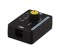 RC Motor Tester for ESC Centering Backlash Jitter Check 3-Port High Tool for FPV Aircraft Models Black