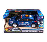 Nikko Road Rippers 20631 Boost Mode M-Sport Ford Puma Hybrid, Light & Sound Effects with Pivoting Rear and Motorised Driving, 25 cm, for Children from 6 Years, Blue