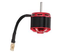 RC Outrunner Brushless Motor High Torque High Speed Heat Resistant for Fixed Wing Airplane RC Aircraft Brushless Motor Outdoor Enthusiasts Aluminum/Black/1 Set (1050KV)