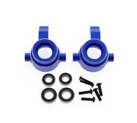 RC Overhaul Steering Knuckle Pair Sledge Blue Aluminium Bearings G-RCO-TRX028