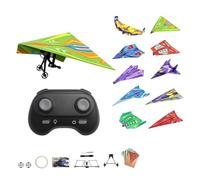 Rc Paper Airplane Kit | Electric Lightweight Educational Plane Craft Set |