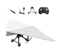 Rc Paper Airplane Kit, With Lightweight Electric Double Propeller Design, 11x8cm, Remote Control Paper Plane Motor Kit, Diy Flying Aircraft Toy Set, For Kids Boys Girls Outdoor Park Garden Patio Use