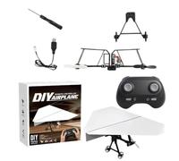 RC Paper Airplane Motor Kit : Plane Toy With Gyro Stabilizer