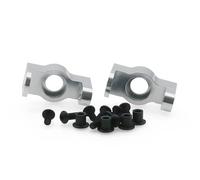 Rc Parts Accessories For HPI For Venture For FJ For Cruiser 1:10 116241 116868 Alloy Steering Arm Axle Housing End Set Rc Hobby Model Car Crawler Parts 2Pcs(Silver)