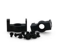 Rc Parts Accessories For HPI For Venture For FJ For Cruiser 1:10 116241 116868 Alloy Steering Arm Axle Housing End Set Rc Hobby Model Car Crawler Parts 2Pcs(Black)
