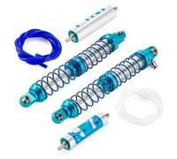 Rc Parts Accessories For Scx10 For Wraith For Capra For Rr10 For Trx4 1/10 RC Oil Piggyback Shock Absorber With Remote Reservoir Adjustable 70-123mm RC Crawler Parts