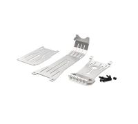 Rc Parts Accessories For Tamiya For Hotshot II 2024 58737 1/10 Stainless Steel Chassis Skid Plate Axle Protector RC Car Accessories Upgrades Replacement Repair