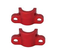 Rc Parts Accessories For Tamiya For TT-02 1/10 2pcs Metal Central Drive Shaft Cover Dogbone Fixed Mount RC Car Accessories Upgrades And Replacements Repairs(Red)