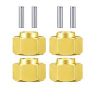 Rc Parts Accessories For TRX4M For Bronco For Defender 1/18 RC Crawler Car Upgrade Parts Brass Wheel Hex Hub Extenders Adapters Decoration Car Accessories 4/5/6/7mm 4Pcs(4mm)