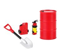 Rc Parts Accessories For TRX4M For SCX24 For FCX24 For Enduro24 AX24 1/18 1/24 Molded Decoration Fire Extinguisher Fuel Tank Shovel Oil Drum RC Crawler Car Accessories
