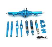 Rc Parts Accessories For WLtoys 124006 12423 12427 12428 12429 1/12 Metal Fragile Kit Package RC Car Parts And Accessories Upgrades Replacement And Use(Blue)