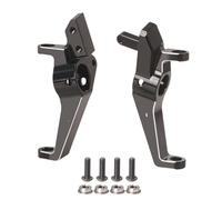 RC Parts Compatible With Axial AXP8 Gilamon 1/8 RC Truck Car Upgrades Parts Modification Spare Aluminum Front Axle C Hub Carrier Set