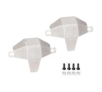 RC Parts Compatible With Axial AXP8 Gilamon 1/8 RC Truck Cars Upgrades Parts Modification Spare Stainless Steel Front Rear Axle Guard