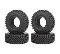 RC Parts Compatible With Axial For SCX10 D90 For Tamiya CC01 1:10 RC For Rock Crawler 1.9 Inch Tyres 4PCS 100mm 1.9 Inch Rubber Tires With Foam Inserts