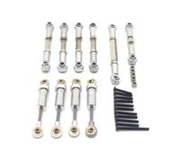 RC Parts Compatible With FMS For Xiaoqi For FCX24 1/24 RC Car Upgrade Parts Accessories Metal Shock Absorber Tie Rod Steering Linkage