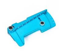 RC Parts Compatible With HSP For Tamiya For MST 1/10 1/12 RC For Model Car Drift Tools Adjustable Ruler Wheel Hub Balance Ruler Camber 15° Tools(Blue)