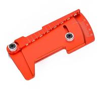 RC Parts Compatible With HSP For Tamiya For MST 1/10 1/12 RC For Model Car Drift Tools Adjustable Ruler Wheel Hub Balance Ruler Camber 15° Tools(Red)