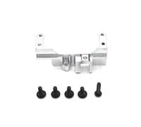 RC Parts Compatible With MJX H12Y 1/12 RC Cars Upgrades Parts Modification Accessories Aluminum Front Axle Servo For Seat Fixings(Silver)