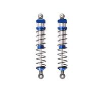 RC Parts Compatible With Racing For ARRMA Fury Mega 1/10 RC Car Upgrade Replacement Accessories Parts 2pcs 110mm Metal Shock Absorber(Blue)