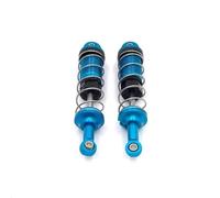 RC Parts Compatible With SCY 16101 16102 16103 1/16 Remote Control Car Upgrade Parts Accessories 2pcs Metal Oil Shock Absorber Damper(Blue)