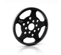 RC Parts Compatible With Tamiya CC02 1/10 RC Car Parts Accessories Metal Steel 83T Gearbox Spur Gear And Gear Mount(83T Gear)